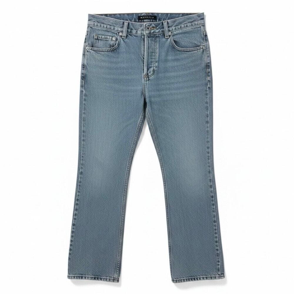 BUFFALO DAVID BITTON Jeans Men's Size 29 BUTTON FLY MEDIUM WASH Straight Leg
